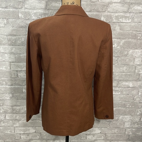 Chadwicks Linen Blend Blazer and Skirt Set - Picture 5 of 11